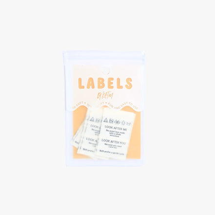 Woven Labels- “Look After Me Look After You" | 6 Pack- KATM