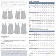 Eucalypt Woven Tank Top & Dress- Megan Nielsen Paper Pattern