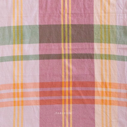 Cotton Fabric- "House Dress in Amaranth Fields"- Lumiére (Wide Width)- Fableism- 54” Wide