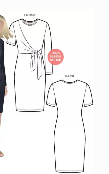Astoria Knit Dress- Style Arc Paper Pattern