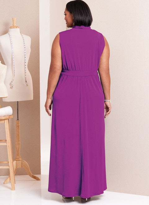 Butterick B6941 Sewing Pattern Women's Knit Dresses by Palmer/Pletsch