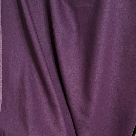 Dark Purple Brussels Washer Linen- Rayon Blend Fabric- 52" Wide