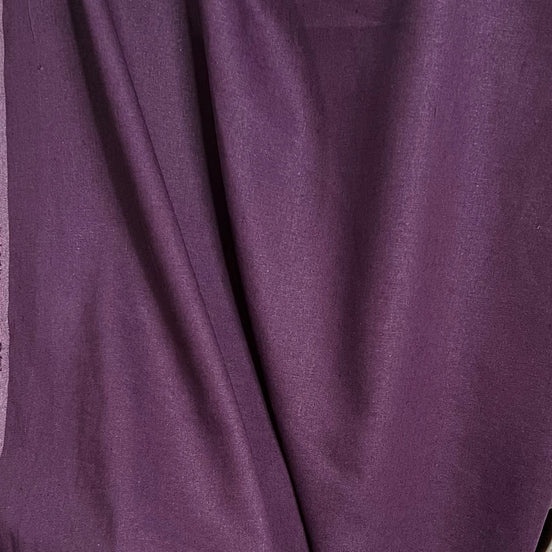 Dark Purple Brussels Washer Linen- Rayon Blend Fabric- 52" Wide