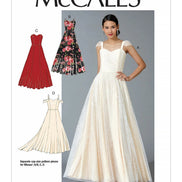 McCall's Sewing Pattern Misses' Dresses- M7718- (6-8-10-12-14), (14-16-18-20-22)