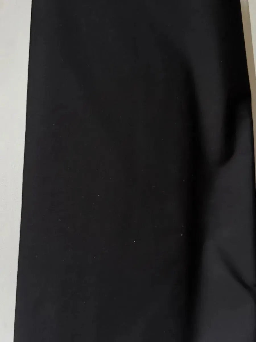 Black Pimatex- Combed Cotton Poplin Fabric- 44” Wide