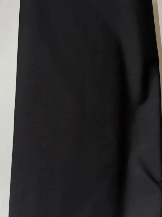 Black Pimatex- Combed Cotton Poplin Fabric- 44” Wide