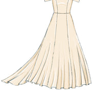 McCall's Sewing Pattern Misses' Dresses- M7718- (6-8-10-12-14), (14-16-18-20-22)