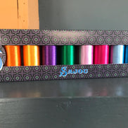 Sajou Eight Spools Fil Au Chinois Rayon Thread- Assortment #2- Bright Tones