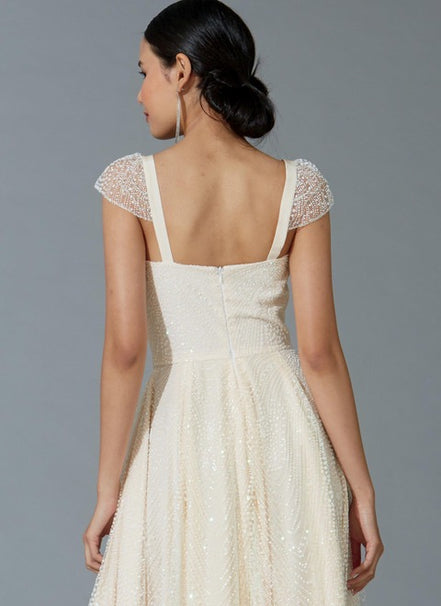 McCall's Sewing Pattern Misses' Dresses- M7718- (6-8-10-12-14), (14-16-18-20-22)