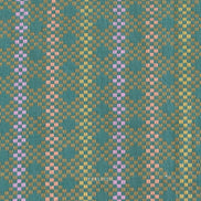 Woven Cotton Fabric- “Mosaic- Melon”- Lucky Loom- Fableism- 44” Wide