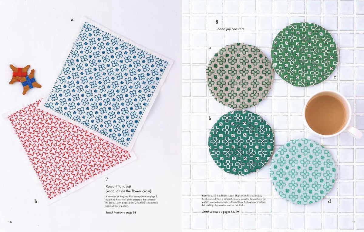 Colourful Sashiko- Book- Sashikonami