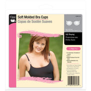 Soft Molded Bra Cups, Beige, C/D Cup- Dritz
