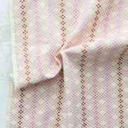 Beautiful Woven Cotton Fabric- “Mosaic- Milkweed
