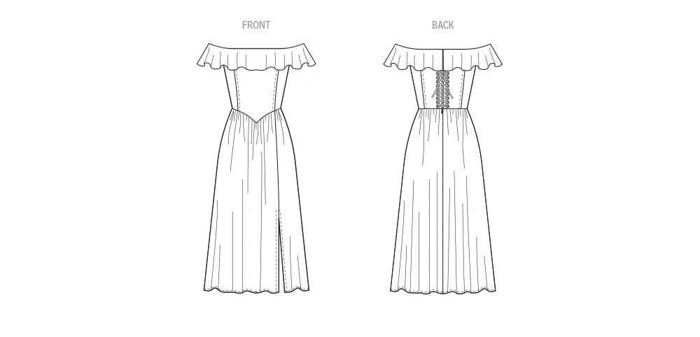 McCall's Sewing Pattern Misses' Dress by Brandi Joan- M8503- 6-8-10-12-14