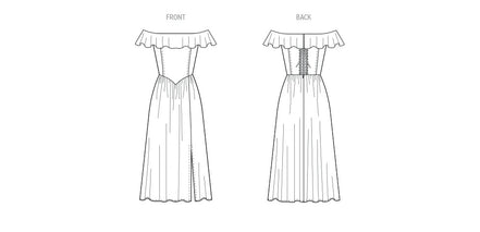 McCall's Sewing Pattern Misses' Dress by Brandi Joan- M8503- 6-8-10-12-14