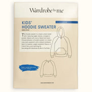 Kids Hoodie sweater Paper Sewing Pattern- Wardrobe By Me- Kids sizes 3-12
