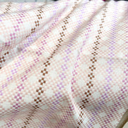 Beautiful Woven Cotton Fabric- “Mosaic- Milkweed