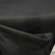 Black Essex Linen- Cotton Blend Fabric- 43