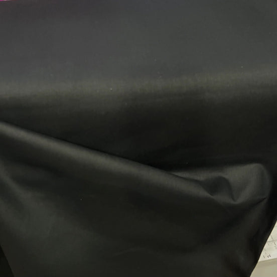 Black Essex Linen- Cotton Blend Fabric- 43" Wide
