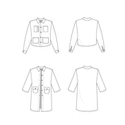 Ilford Jacket Paper Pattern- Friday Pattern Co.