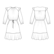 Davenport Dress Paper Pattern- Friday Pattern Co.