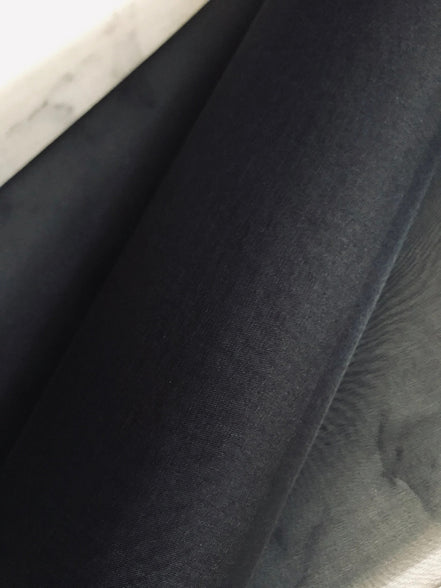 Black Silk Organza 54" Wide (1102)