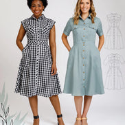 Matilda Shirt Dress-Megan Nielsen Paper Pattern