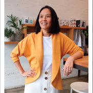 Fiona Knit Cardigan- Style Arc Paper Pattern- Sizes 4-16, 10-22, 18-30