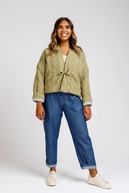 Hovea Jacket & Coat Pattern- Megan Nielsen- Sizes 0-20, 14-34