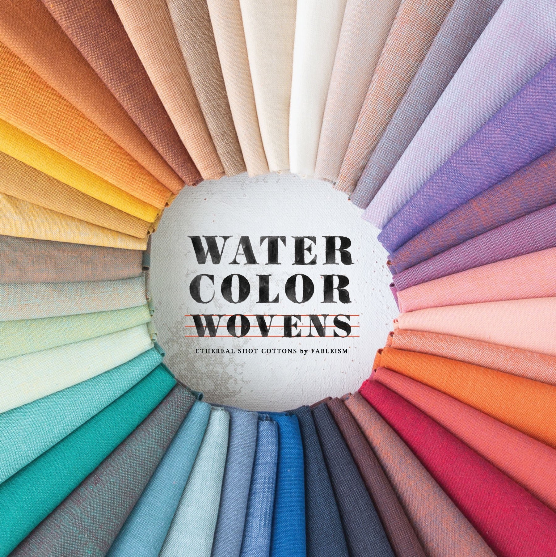 Watercolor Wovens- Candlelight- Fableism- Cotton Woven- 44” Wide