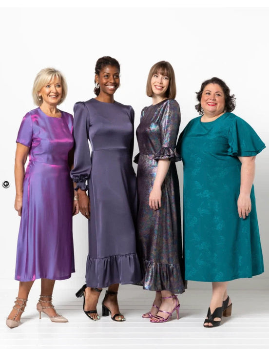 Queenie Woven Dress- Style Arc Paper Pattern- Sizes 4-16, 10-22, 18-30
