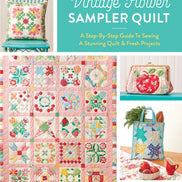 The Vintage Flower Sampler Quilt - Atsuko Matsuyama - Book