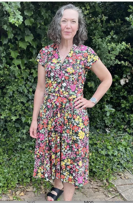 Marianne Dress- Wardrobe By Me- Paper Pattern- Sizes 0-24