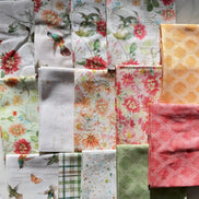 Clothworks “Hummingbird Days” 14 Fat Quarters- 100% Cotton FQ