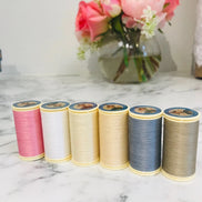 Sajou Assortment #2 Box- Pastel Tones- 12 Spools GLOVING THREAD