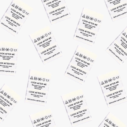 Woven Labels- “Look After Me Look After You" | 6 Pack- KATM