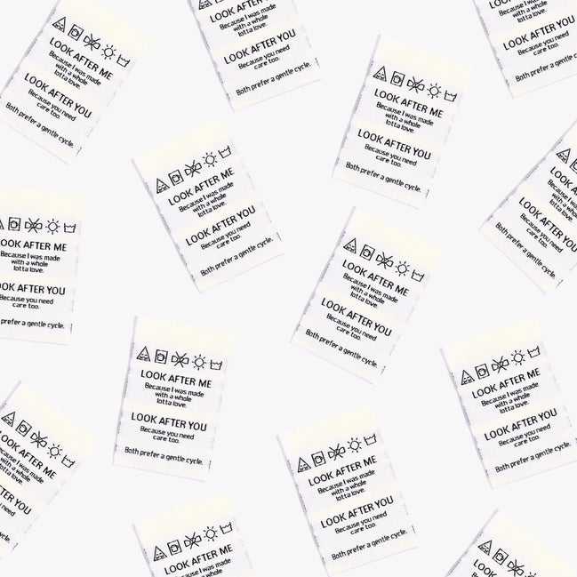 Woven Labels- “Look After Me Look After You" | 6 Pack- KATM