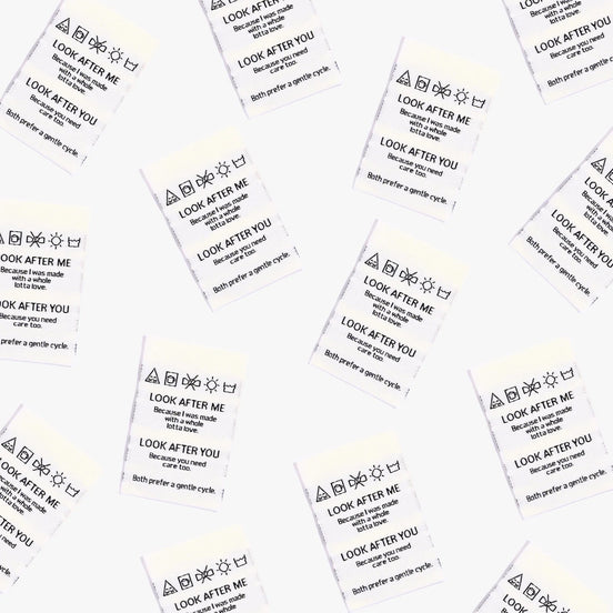 Woven Labels- “Look After Me Look After You" | 6 Pack- KATM