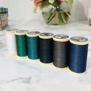 Sajou Assortment #1 Box- DARK Tones- 12 Spools GLOVING THREAD