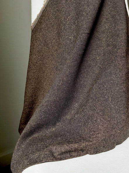 Essex Yarn Dyed Linen- Cotton Blend- “Espresso” Dark Brown- 44” Wide