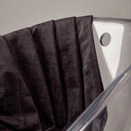 Black- Textured Cotton Corduroy- Atelier Brunette France- "Dandy Velvet"- 55"