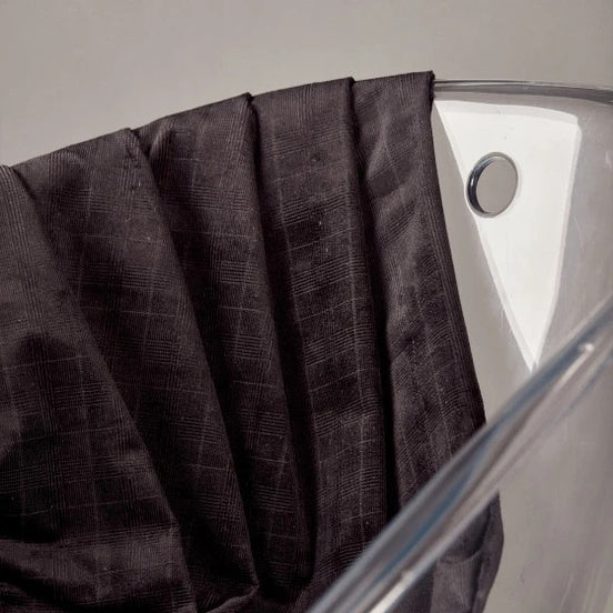 Black- Textured Cotton Corduroy- Atelier Brunette France- "Dandy Velvet"- 55"
