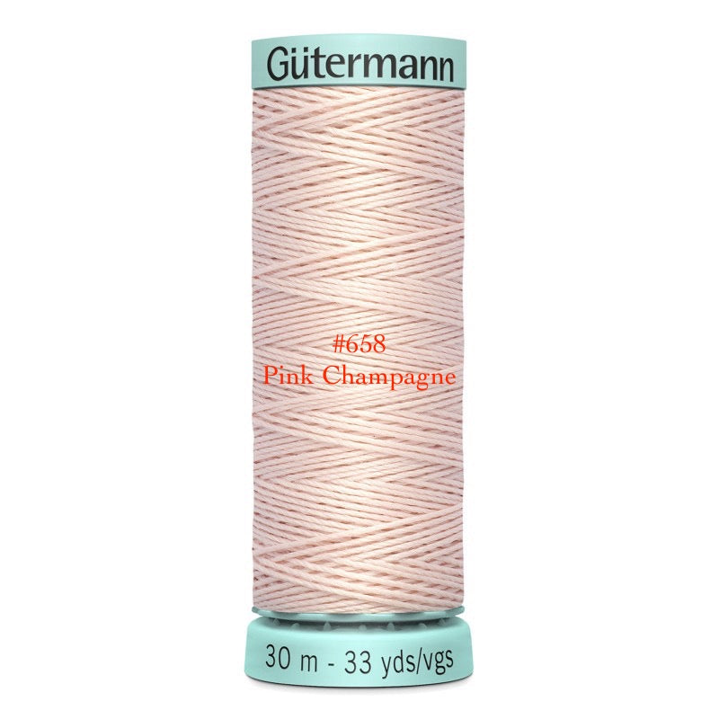 Gutermann 15wt Top Stitch Silk Thread- 33 YDS
