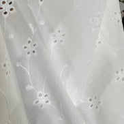 Francesca Cotton Eyelet- In White or PFD- 55