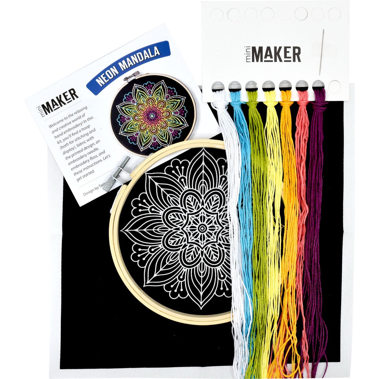 Mandala Embroidery Kit