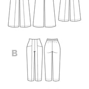 Pietra Pants & Shorts- Closet Core Paper Pattern