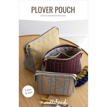 Noodlehead- Plover Pouch- Paper Pattern- Zippered Pouch- Makeup Bag
