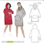 Zara Teens Hooded Dress- Style Arc Paper Pattern- Sizes 8-16