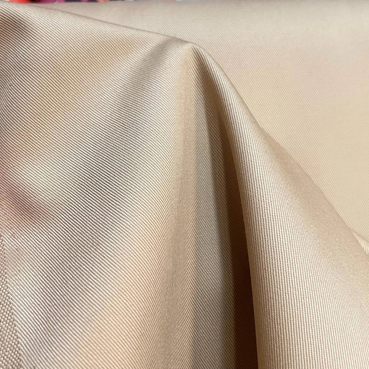 Kobe Cotton Twill- 6 OZ- Beige “Straw”- 44