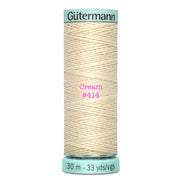 Gutermann 15wt Top Stitch Silk Thread- 33 YDS
